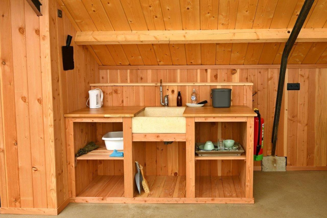 Natuurslaapkamer De Zaadeest Boskamer Lomm Exteriör bild