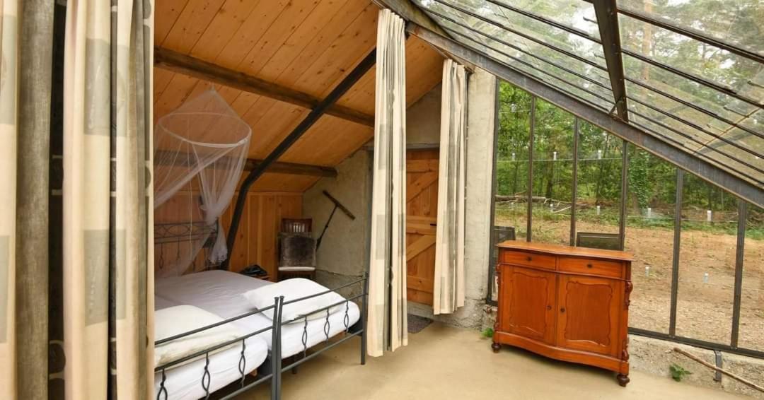 Natuurslaapkamer De Zaadeest Boskamer Lomm Exteriör bild